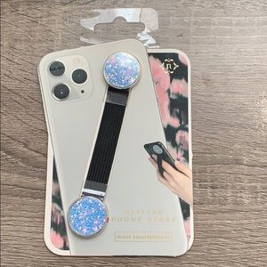 Nanette Lenore Glitter Phone Strap